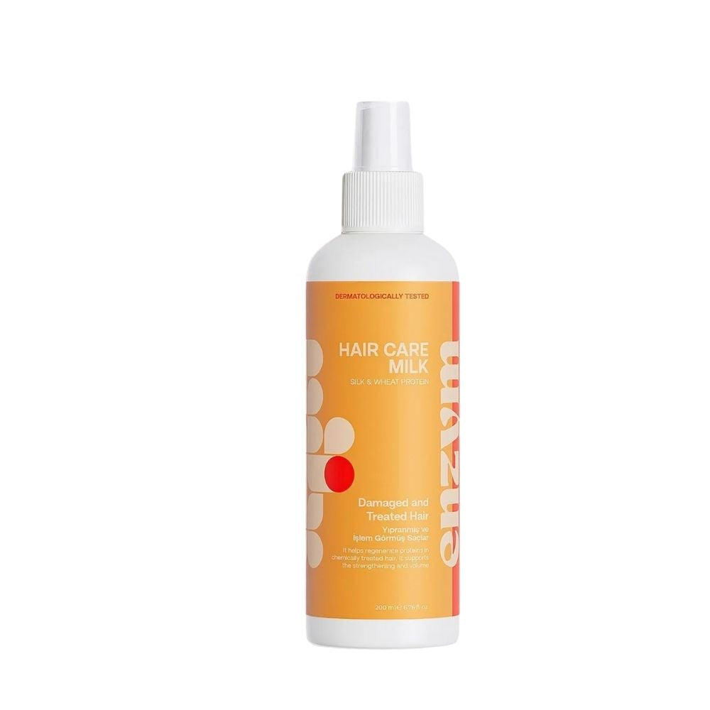 Enzym Cosmetics Hair Care Milk Spray for Dry, Damaged and Treated Hair 200 ml