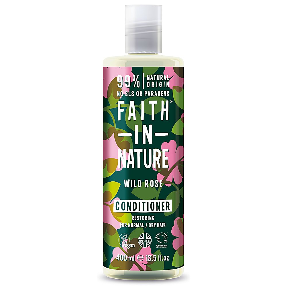 Faith in Nature Wild Rose Conditioner Repair Hair Conditioner 400ml