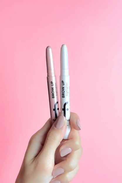 Flormar Brow Up Soft Textured &amp; Intense Shimmer Lift Under Eyebrow Highlighter Pencil 1.4g - 002 Rosegold
