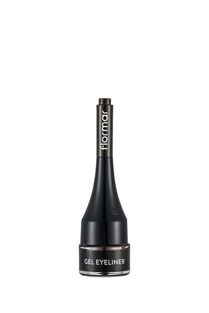 Flormar Highly Pigmented &amp; Matte Finish Creamy Gel Eyeliner - 003 Bole Brown