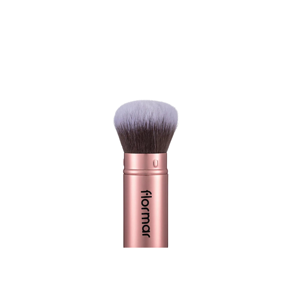 Flormar Multipurpose Kabuki Makeup Brush with Lift Lid &amp; Portable - 003