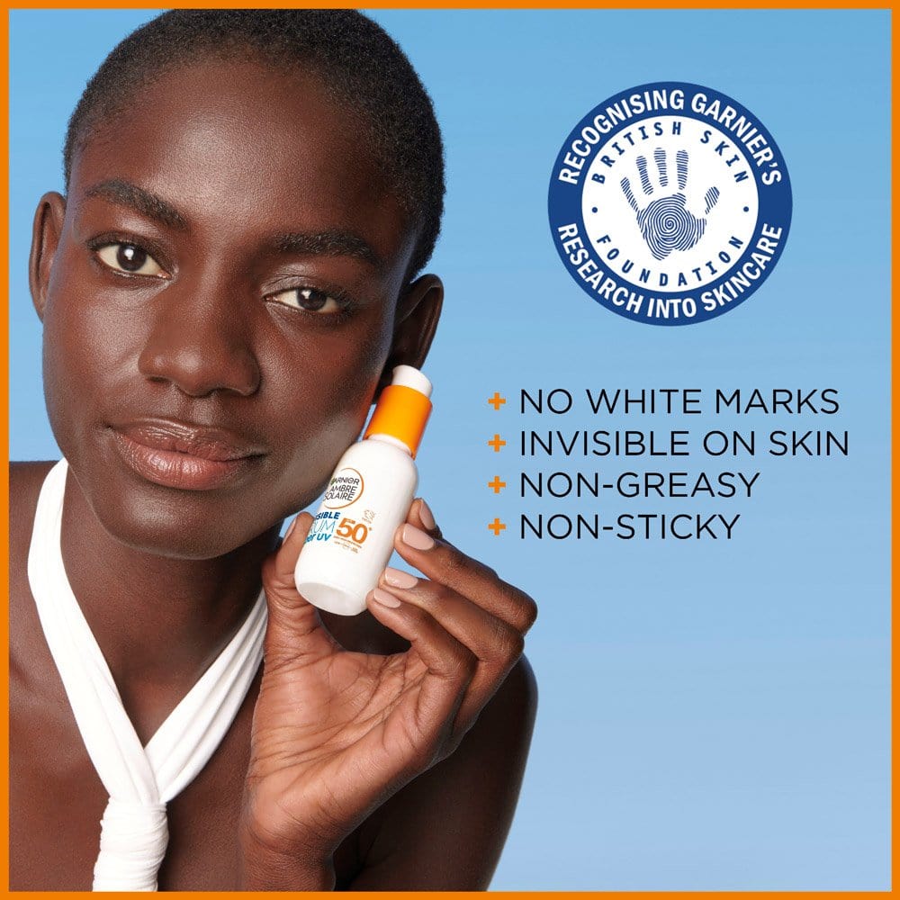 Garnier Ambre Solaire Super UV Daily Invisible Face Serum with SPF 50 + 30 ml