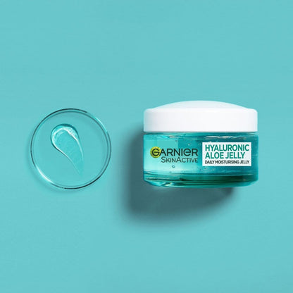Garnier Hyaluronic Aloe Daily Moisturising Jelly 50 ml 2 Pack