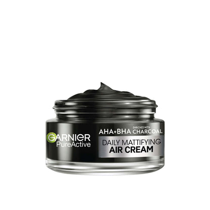 Garnier Pure Active AHA + Salicylic Acid Daily Mattifying Air Cream Moisturiser 50 ml