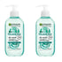Garnier Skin Active Hyaluronic Aloe Gel Cleanser 200 ml 2 Pack
