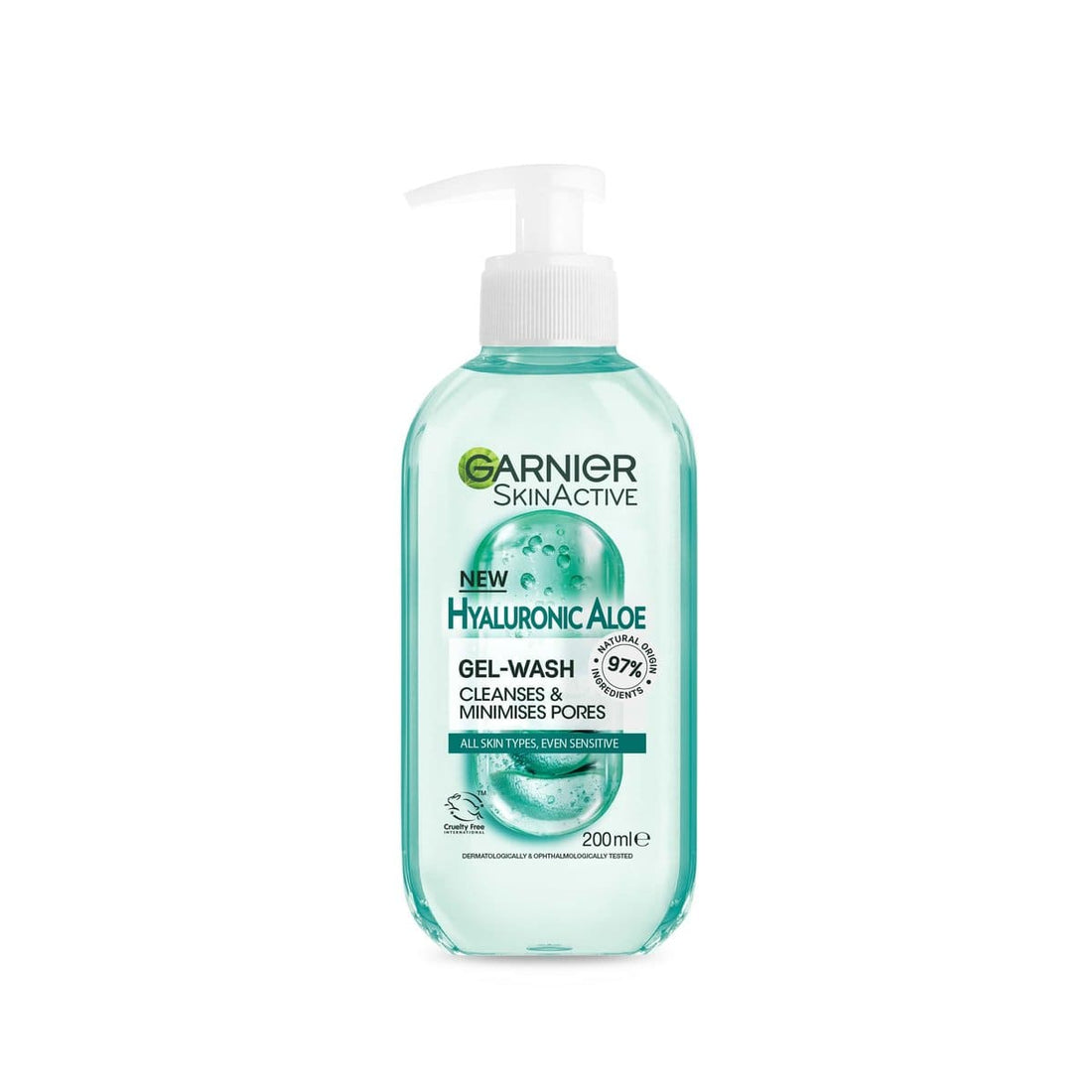 Garnier Skin Active Hyaluronic Aloe Gel Cleanser 200 ml