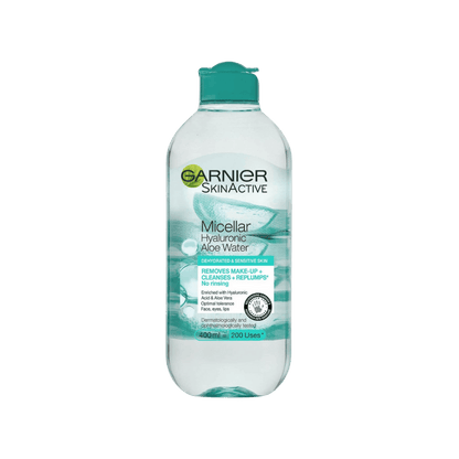 Garnier Skin Active Hyaluronic Aloe Water Micellar Cleansing Water 400 ml / 13.5 fl oz