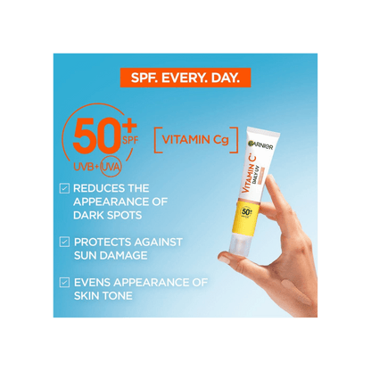 Garnier Skin Active Vitamin C Daily UV Brightening Fluid Sheer Glow, SPF50+ 40 ml