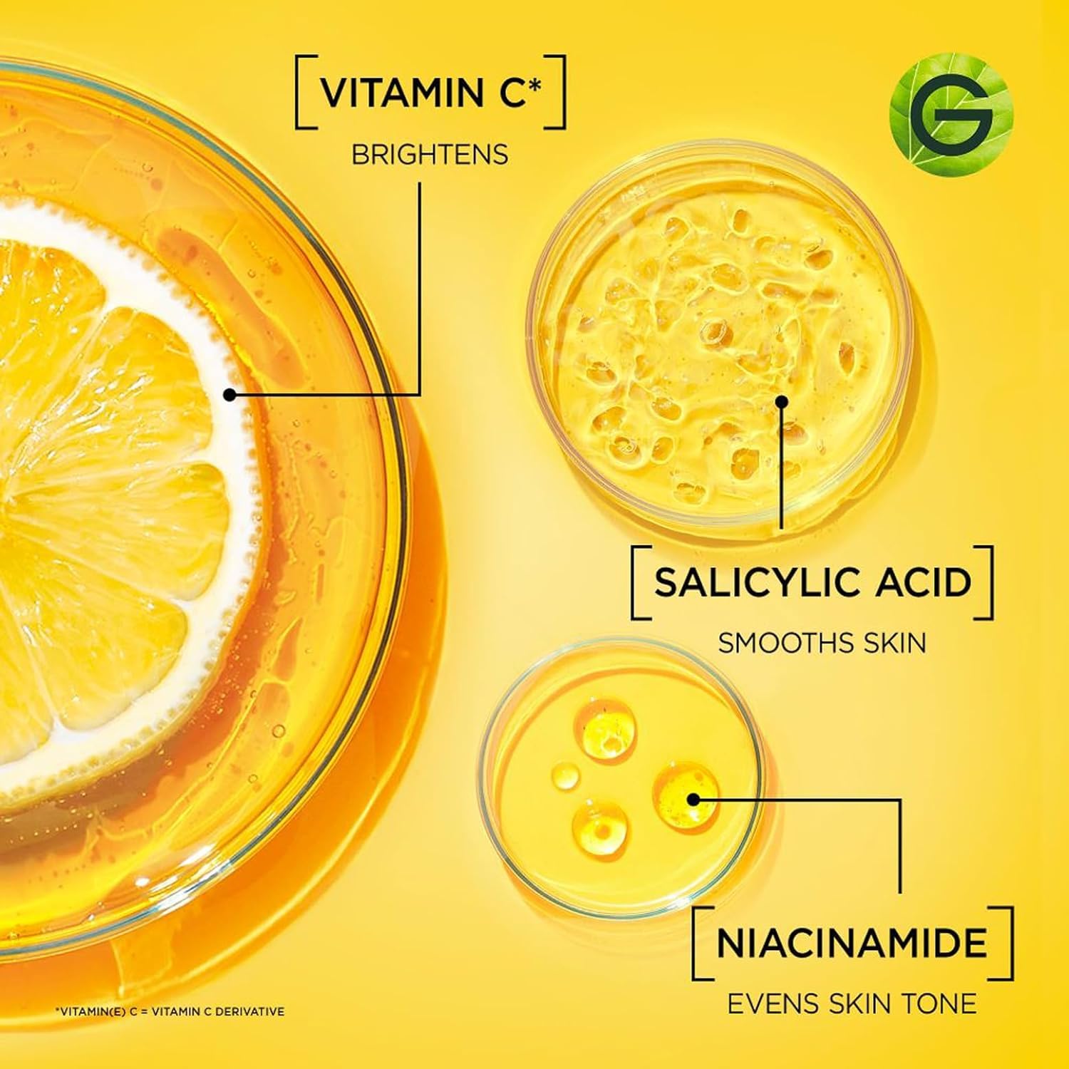 Garnier Skin Active Vitamin C Garnier Vitamin C Anti-Dark Spots &amp; Brightening Serum 30 ml 2 Pack