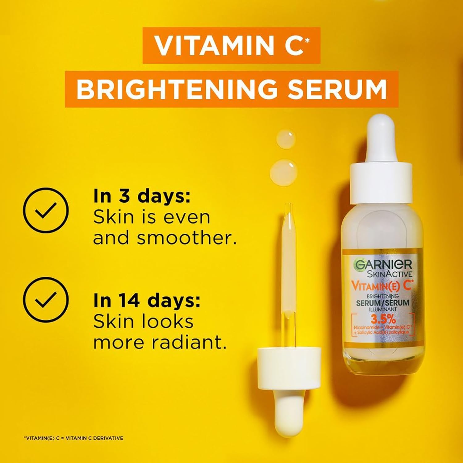 Garnier Skin Active Vitamin C Garnier Vitamin C Anti-Dark Spots &amp; Brightening Serum 30 ml
