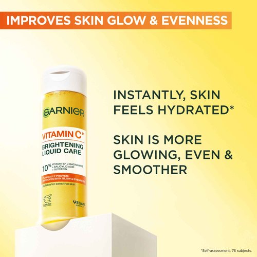 Garnier Vitamin C Brightening Toner // Glycerin, Niacinamide, Salicylic Acid 120 ml