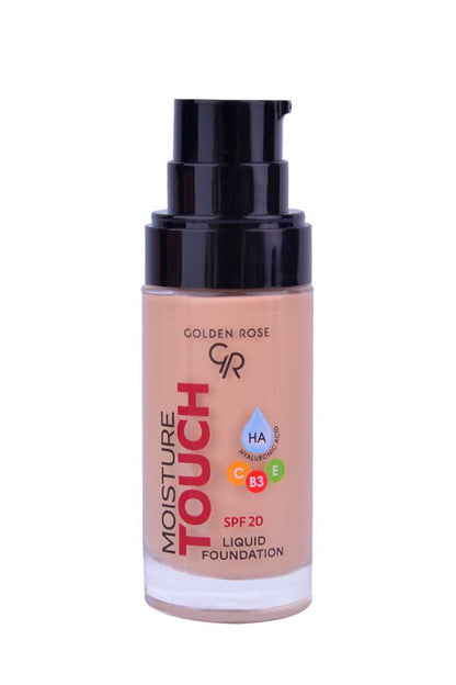 Golden Rose Moisture Touch Liquid Foundation SPF20 30ml - 104