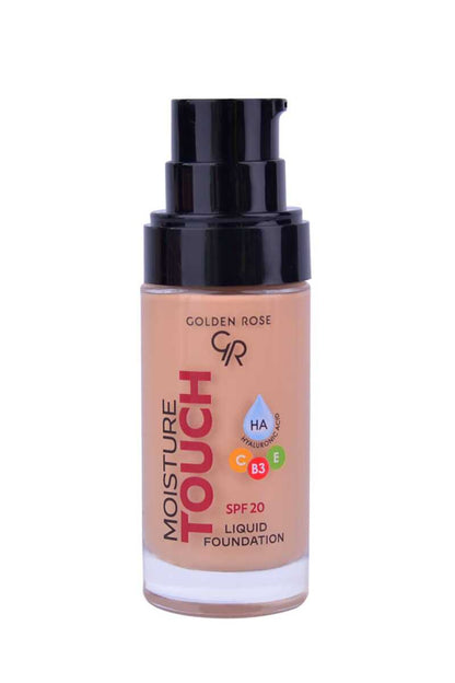 Golden Rose Moisture Touch Liquid Foundation SPF20 30ml - 105