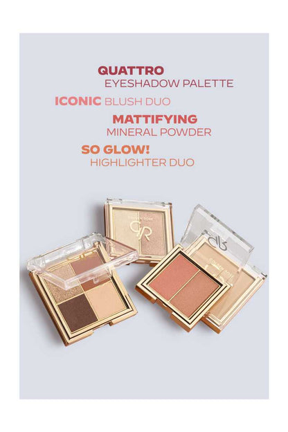 Golden Rose So Glow! Highlighter Duo - 102 Sunshine
