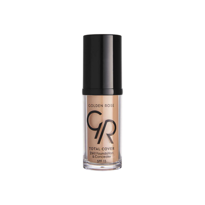 Golden Rose Total Cover 2 in 1 Foundation &amp; Concealer - 11 Nude