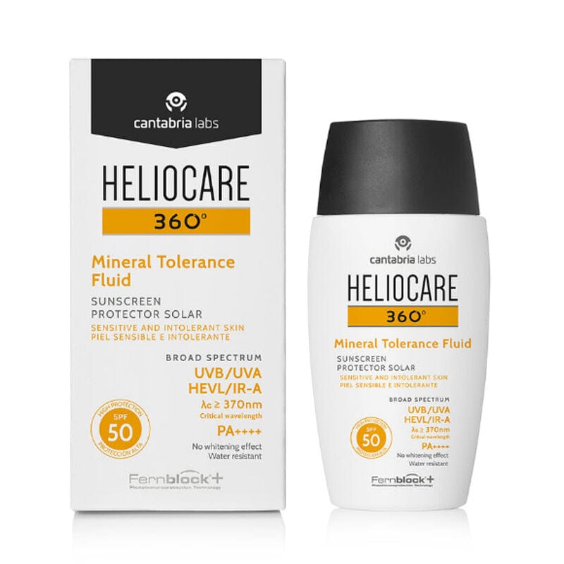 Heliocare 360 Mineral Tolerance Fluid SPF50 Sunscreen 50 ml