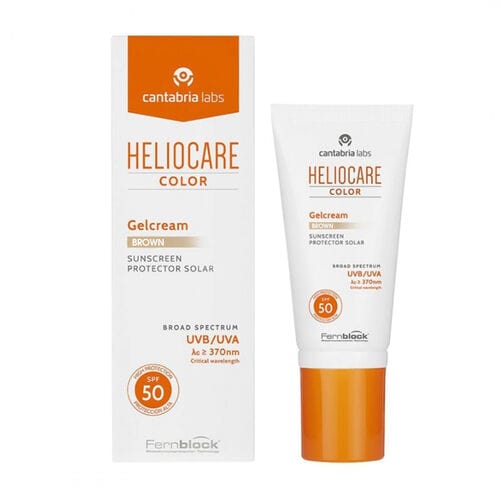 Heliocare Color Gelcream Brown Tinted Sunscreen Spf 50 50 ml