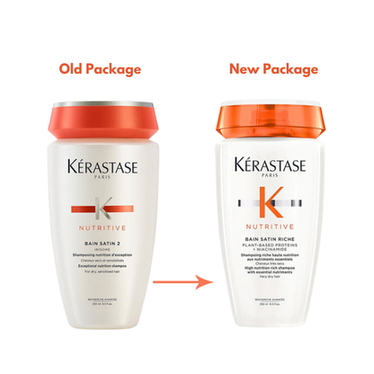 Kerastase Nutritive Bain Satin No:2 Nourishing Shampoo for Dry Hair 250ml