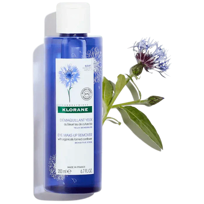 Klorane Eye Make-Up Remover with Organic Cornflower 100 ml -2 Pack