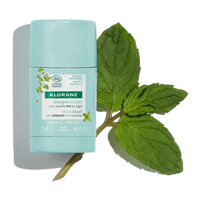 Klorane Mint Extract Face Mask in Stick Form 25 gr -2 Pack