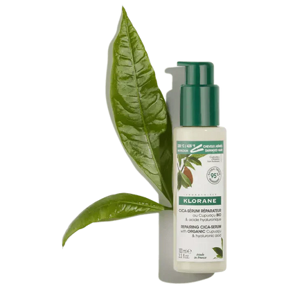 Klorane Repairing Cica-Serum with Organic Cupuaçu &amp; Hyaluronic Acid 100 ml -2 Pack