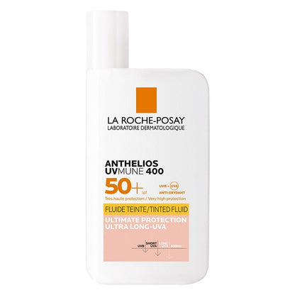 La Roche Posay Anthelios UVmune Fluid Sunscreen SPF50+ 50 ml - Tinted