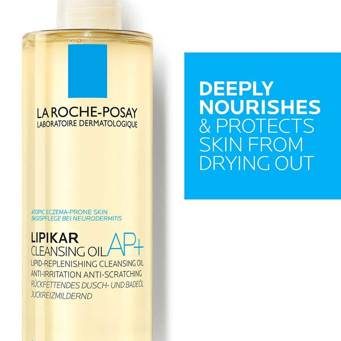 La Roche Posay Lipikar Oil AP+ Refill Cleansing Body Oil 400 ml