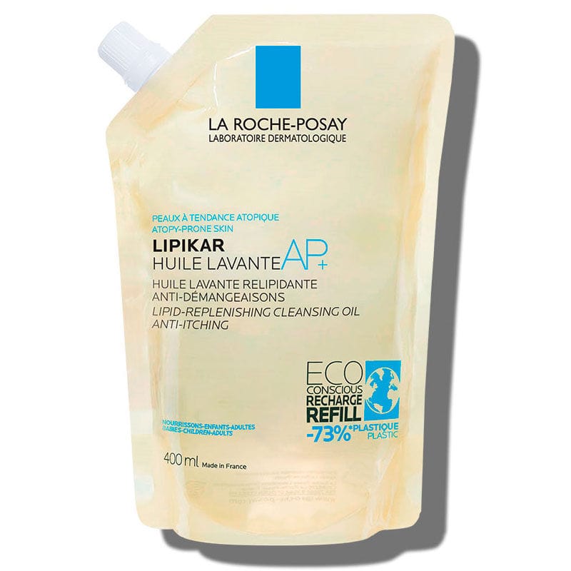 La Roche Posay Lipikar Oil AP+ Refill Cleansing Body Oil 400 ml - Refill