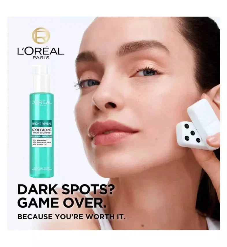 Loreal Paris Bright Reveal Bright Reveal Spot Fading Serum-In-Cleanser 150 ml