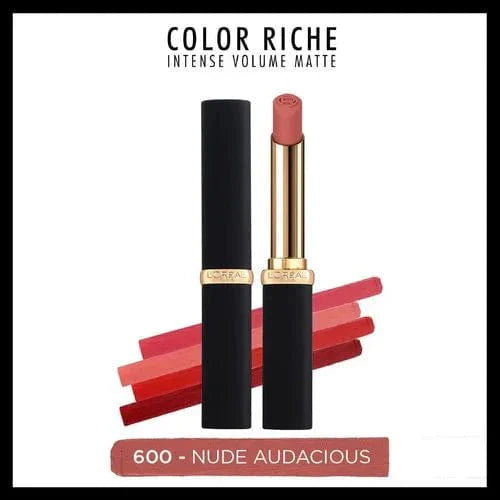 Loreal Paris Colour Riche Intense Volume Matte Lipstick -600 Nude Audacious