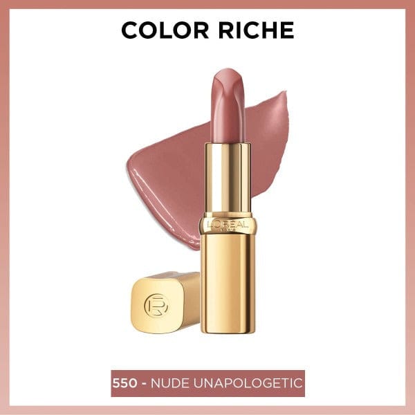Loreal Paris Colour Riche Satin Finish Lipstick -550 Nude Unapologetic