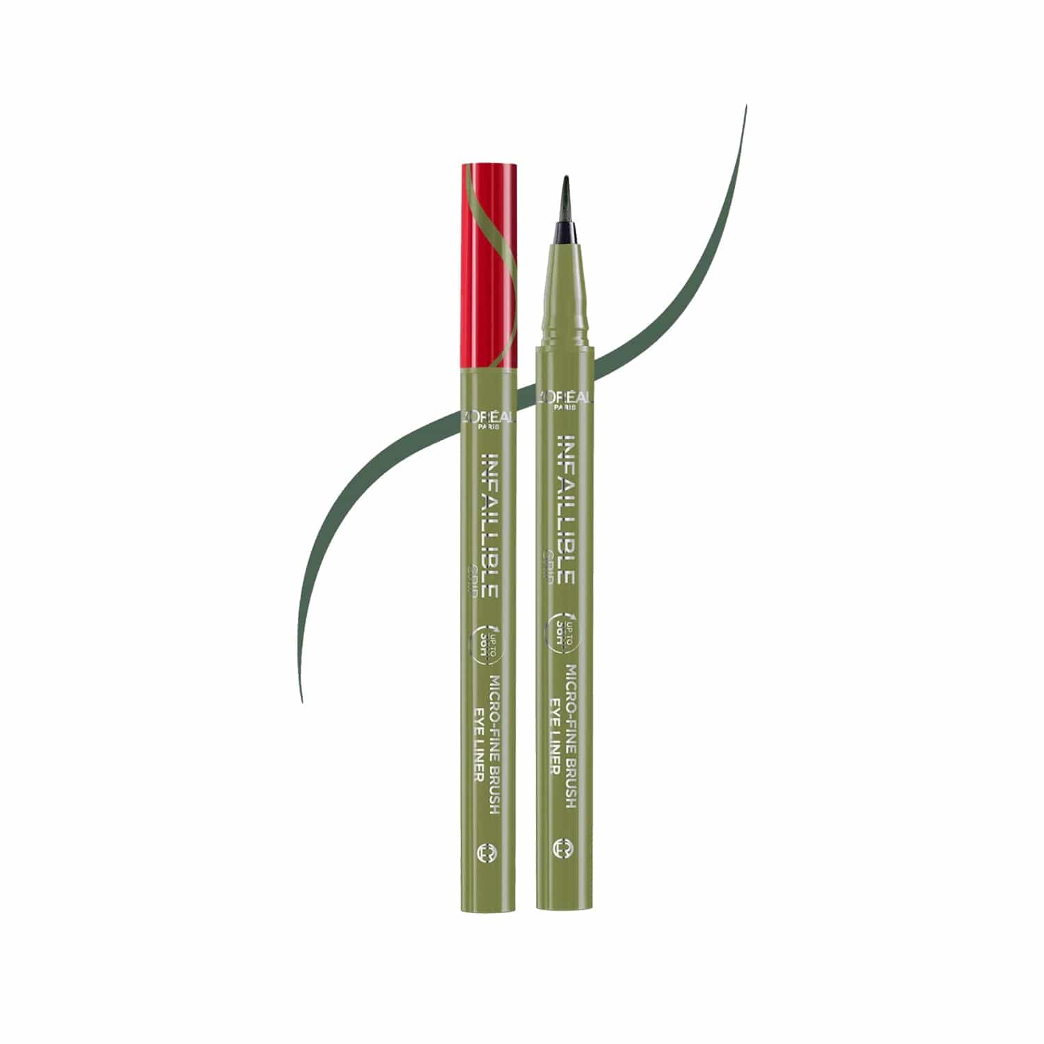 Loreal Paris Infaillible Grip Micro Fine Brush Eyeliner 05 Sage Green