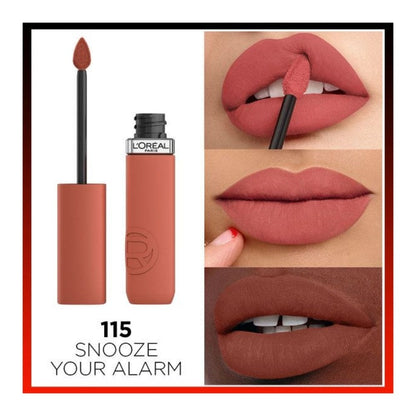 Loreal Paris Infaillible Matte Resistance Liquid Lipstick - 115 Snooze Your Alarm