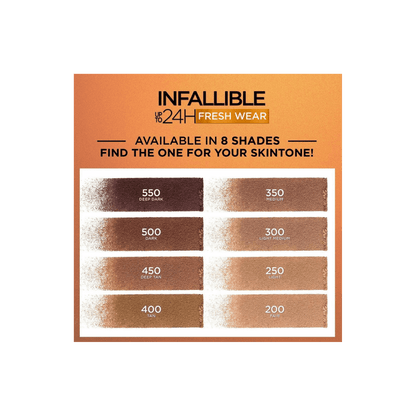 Loreal Paris Infallible Up to 24H Fresh Wear Matte Bronzer -300 Light Medium