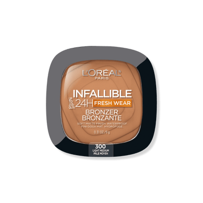 Loreal Paris Infallible Up to 24H Fresh Wear Matte Bronzer -300 Light Medium