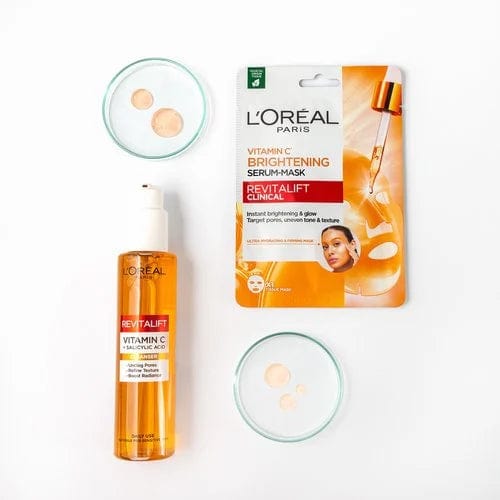 Loreal Paris Revitalift Clinical [Vitamin C + Salicylic Acid] Anti-Pore, Brightening Cleansing Gel 150 ml