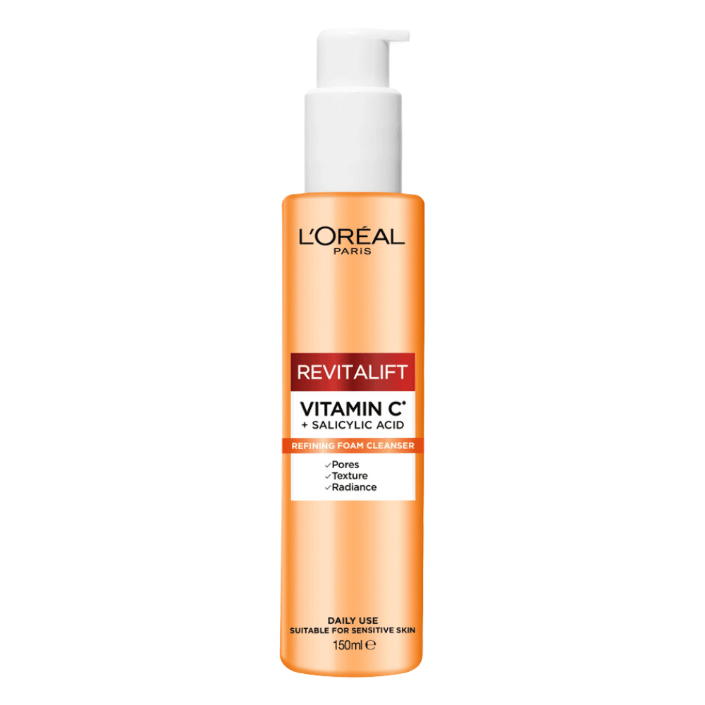 Loreal Paris Revitalift Clinical [Vitamin C + Salicylic Acid] Anti-Pore, Brightening Cleansing Gel 150 ml