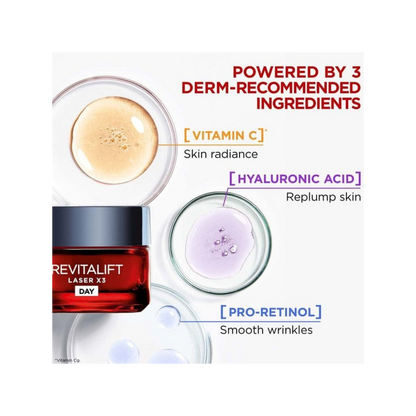 Loreal Paris Revitalift Laser X3 Deep Anti-Ageing Day Cream 50 ml