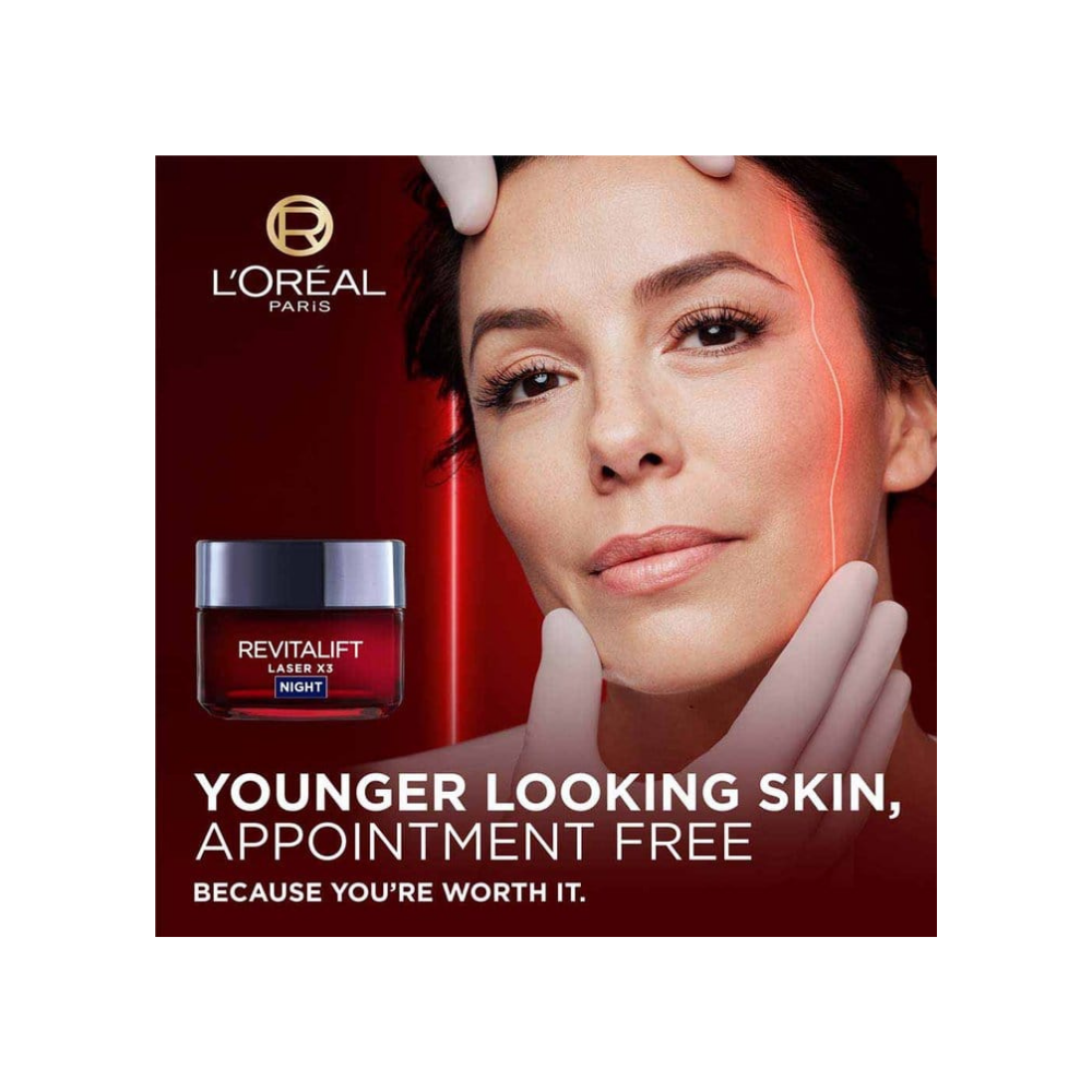Loreal Paris Revitalift Laser X3 Deep Anti-Ageing Night Cream 50 ml