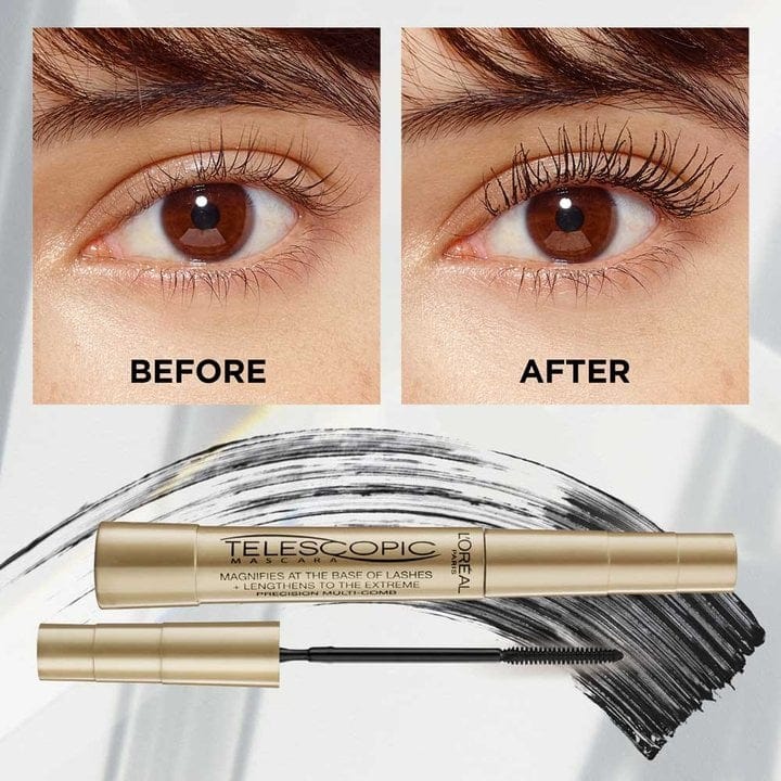 Loreal Paris Telescopic Gold Mascara - Black