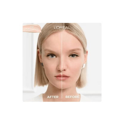 Loreal Paris True Match Nude Plumping Tinted Serum Foundation -1-2 Rosy Light