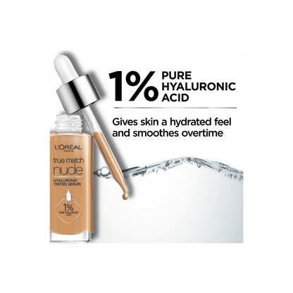 Loreal Paris True Match Nude Plumping Tinted Serum Foundation - 2-3 Light