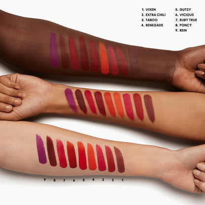 Mac Locked Kiss 24HR Matte Lipstick-Rein