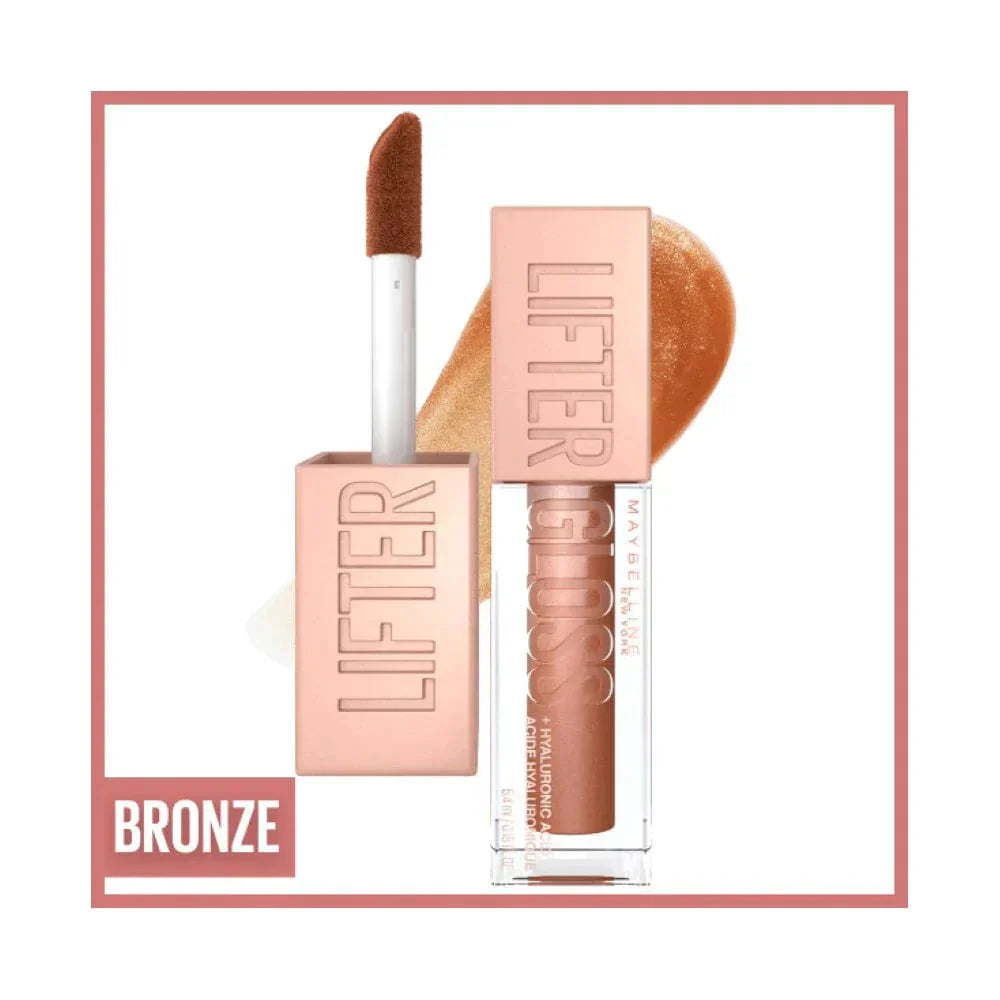 Maybelline New York Lifter Gloss Moisturizing Lip Gloss - 018 Bronze -2 Pack