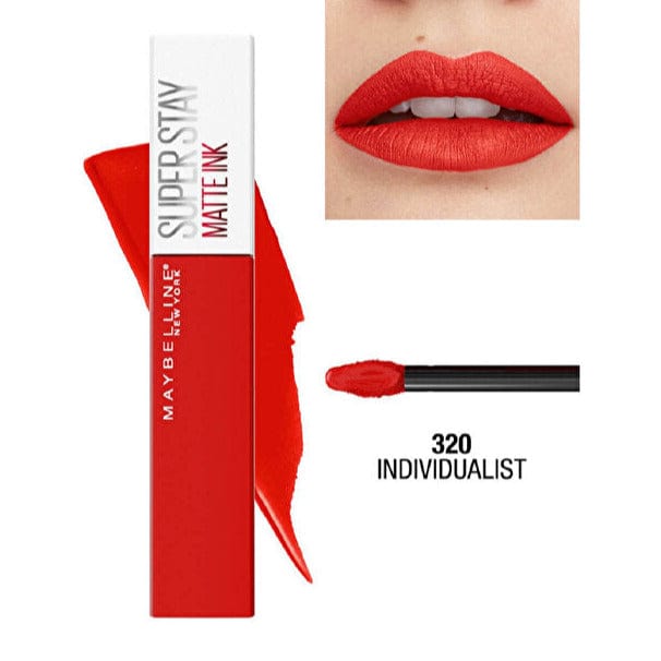 Maybelline New York Super Stay Matte Ink Liquid Matte Lipstick -320 Individualist