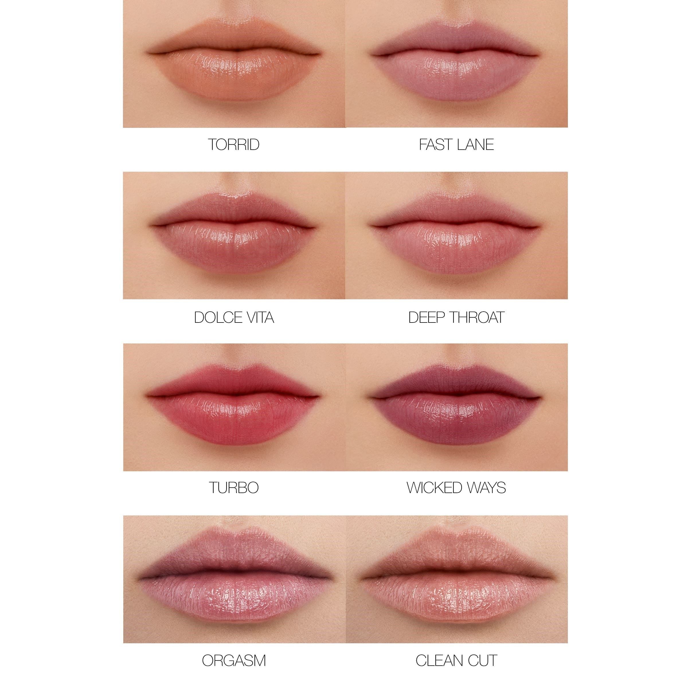 NARS Afterglow Lip Balm - 3 GR / Torrid - Transparent Warm Coral