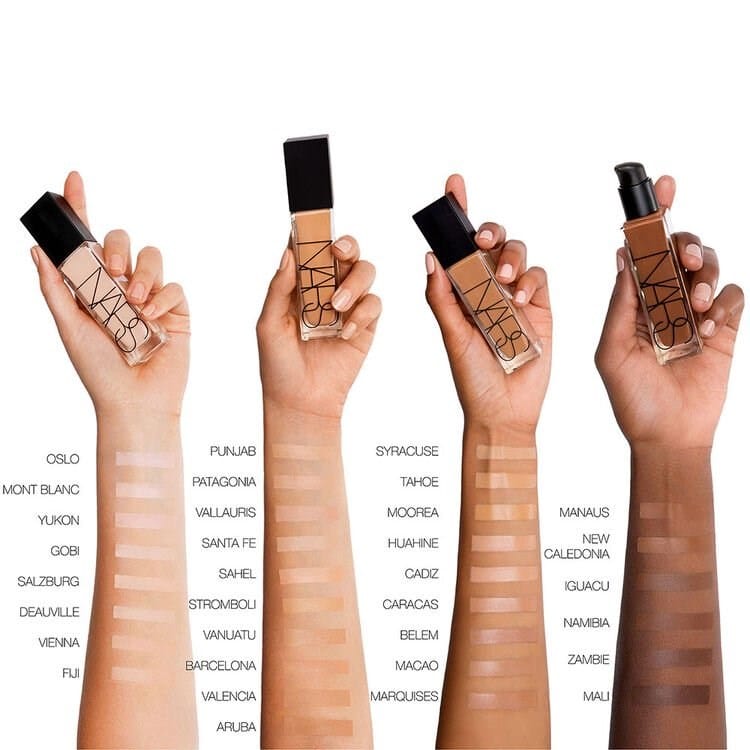 NARS Natural Radiant Longwear Foundation - 30 ml / Dark 5 - Zambie - Neutral Dark Skin