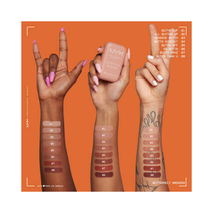 NYX Professional Makeup Buttermelt Bronzer -04 Butta Buscuit