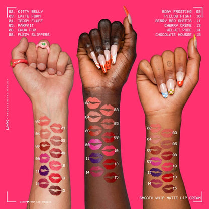 NYX Professional Makeup Smooth Whip Creamy Liquid Matte Lipstick - Chocolate Mousse