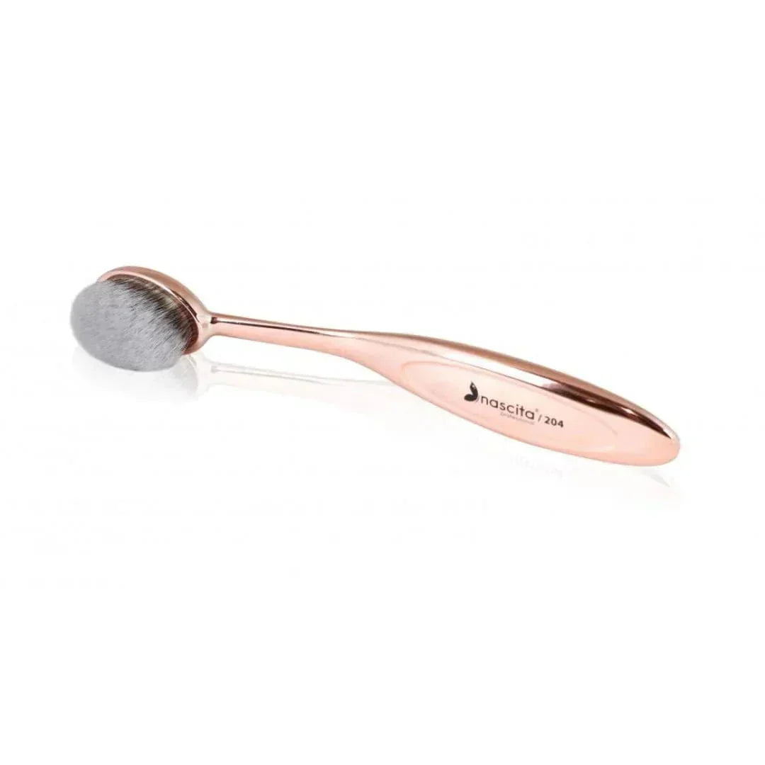 Nascita Bronzy Glow Oval Makeup Brush - 204